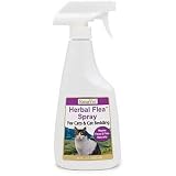 NaturVet Herbal Flea Spray for Cats and Cat Bedding