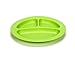 Green Eats 2 Pack Divided Plates, Green