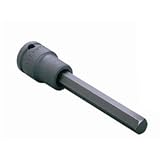 TONE ロングヘキサゴンソケット 強力タイプ 差込角9.5×6mm 3KH－06L