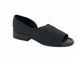 Womens Sesto Meucci 'Tixxy' Stretch Peep Toe Flats