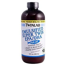 Emulsified Super Twin EPA/DHA, 12 fl oz (355 ml)