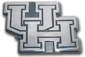 Houston Cougars Premier Chrome Metal Auto Emblem