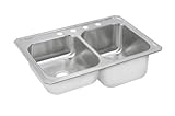 IMAGE OF Elkay STCR3322L2 Celebrity Bowl Tray Double Basin Kitchen Sink