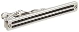 Kenneth Cole REACTION Men's Tie Clip, Silver, One Size