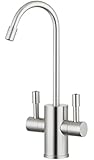 Ready Hot RH-F560-BN Dual Lever Faucet for Hot and Cold Water, Brushed Nickel Finish