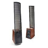 MartinLogan Vantage High-Performance Electrostatic Speaker (Single, Dark Cherry/Black Aluminum)