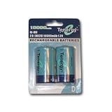 CardTenergyNiMHDSize10000mAhhighcapacityRechargeableBattery:2xD---LimitedPromotionSALE!