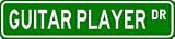 GUITAR PLAYER Street Sign ~ Custom Aluminum Street Signs
