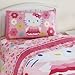 Hello Kitty Daisy Dance Twin 3 Piece Sheet Set