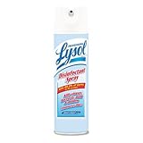 RECKITT BENCKISER Disinfectant Spray, Linen, 19oz Aerosol, 12/ctn