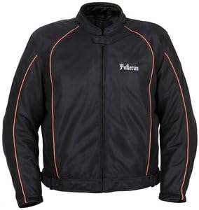 COOL CRUISE 2.0 MOTORCYCLE JACKET BK/OR SIZE:3XL