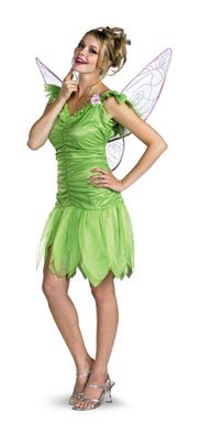 Disney Fairies Tinker Bell Young Adult Costume size 7-9