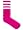Fuchsia / White