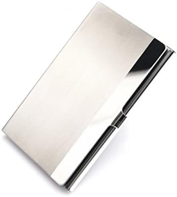 Luxury Personalized Business Card Holder Case 3 5/8" X 2 1/4" X 1/8" Personal Initials Free Engraving Excuve TX1