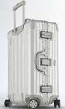 Rimowa Topas Aluminum Silver 26 Multiwheel Trolley Suitcase