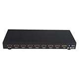 8 port HDMI 1.3 Amplified Powered Splitter / Signal Distributor For HDTV PS3 XBOX360 DVD Blu-ray