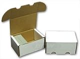 BCW 300 Count- Corrugated Cardboard Storage Box - Baseball, Football, Basketball, Hockey, Nascar, Sportscards, Gaming & Trading Cards Collecting Supplies