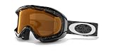 Schneebrille Oakley Ambush silver ghost text persimmon