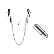 California Exotics / Swedish Erotica Purple Chain Nipple Clamps Body Adornments Adult Sex Toy Kit