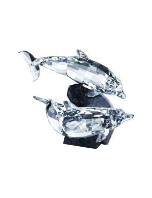 S955350 SWAROVSKI CRYSTAL DOLPHINS SOULMATE NEW 2008