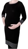from Milker Knitted Dress - Black/Grey - L