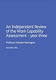 An independent review of the work capability assessment - year three