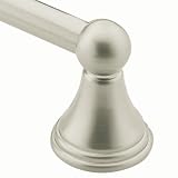 Moen DN8418BN Inspirations 18-Inch Towel Bar, Brushed Nickel