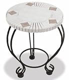 Mosiac Ceramic Tile Side Table