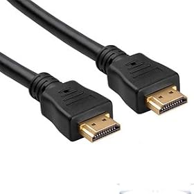 High Tech Computing - 5m 5 METER Gold Connection Connectors (1.4a Version, 3D) HDMI TO HDMI CABLE WITH ETHERNET,COMPATIBLE WITH 1.4,1.3c,1.3b,1.3,1080P,PS3,XBOX 360,SKYHD,FREESAT,VIRGIN BOX,FULL HD LCD,PLASMA & LED TV's AND ALSO SUPPORTS 3D TVS