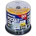 Memorex 210 MB 24x Pocket CD-R Mini-Discs (50-Pack Spindle)