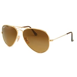 Ray Ban RB 8041 Aviator Titanium Sunglasses