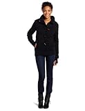 Roxy Juniors High Sierra Flannel Jacket, Black, Small