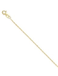 14k Carded Cable Rope Chain
