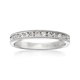 .30 ct. t.w. Diamond Wedding Ring In 18kt White Gold