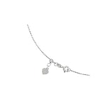 14K White Gold Box Chain - 22''