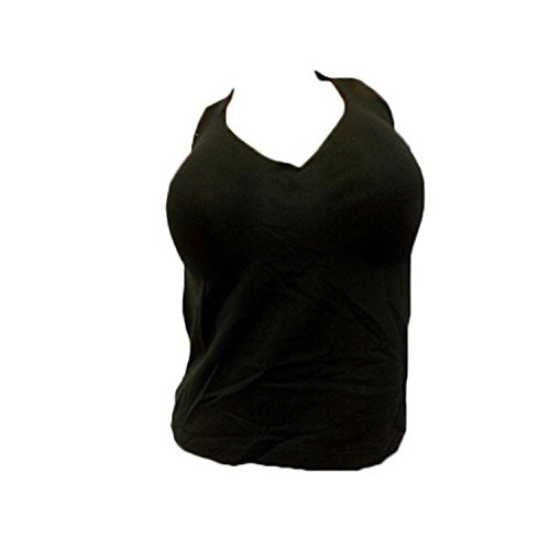 BALI 3008 No Poke Shaping Halter Cami Top Built In Underwire Bra