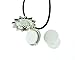 Sunflower Aromatherapy Essential Oil Diffuser Necklace Locket Pendant Jewelry