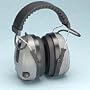 Elvex COM-655 Electronic Non-Foldable Ear Muffs with Impulse Filter & 3.5mm Audio Input Jack, 25 dB NRR, Weight: 12.8 oz.