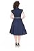 Lindy Bop Women's Norma 1940's WW2 Landgirl Pinup Tea Dress