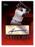 2009 Topps Career Best Autographs #AI Akinori Iwamura - Tampa Bay Rays (Autographed Card) (Baseball Cards)