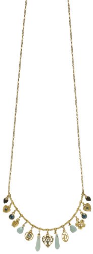 Pilgrim Damen-Halskette Lovestory Vergoldet, Gr&uuml;n 90 Cm 548-431 Preisvergleich