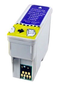 TO36 C42 C42UK C44UX C46 Epson Compatible Black Ink Car