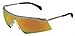 Condor Red/Orange Mirror Safety Glasses, Scratch-Resistant