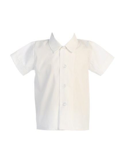 Lito Baby-boys Short Sleeved Dress Shirt