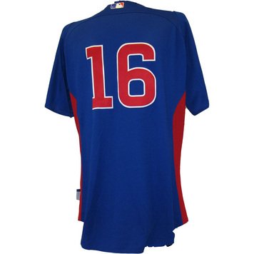 Aramis Ramirez Jersey - Chicago Cubs 2011 Game Worn #16 Spring Training Road Blue Jersey (46)