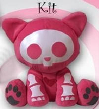 Skelanimals: Love Struck Kit the Cat Valentine Plush. under Fish & Sea Creatures in The Toys Store