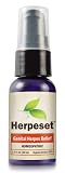 Herpeset Genital Herpes Relief Homeopathic ~ 2 - 1 ounce bottles