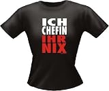 Eigenschaften Shirt Zauber / Shirt Zauber Lady Fun T-Shirt - Ich Chef - L