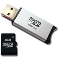 USB Reader for Micro SD Cards - Supplied with 1Gb Micro SD Card - USB 1.0 2.0 Supports up to 32Gb Micro SDHC