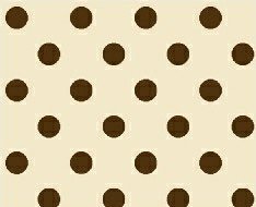 SheetWorld Fitted Basket Sheet - Brown Polka Dots Cream Woven - Made In USA